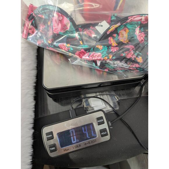 For Love‎ & Lemons Floral Swim Bikini Top Bra Sz M Medium NWT - Picture 8 of 8